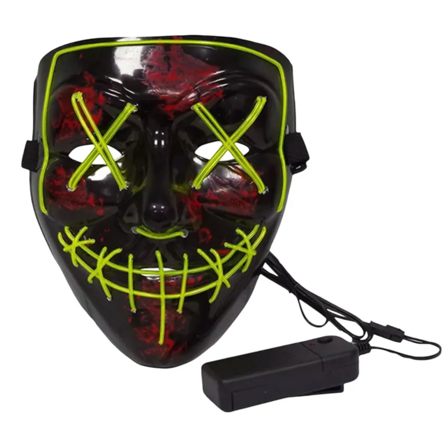 Mascara Luz Led La Purga Halloween