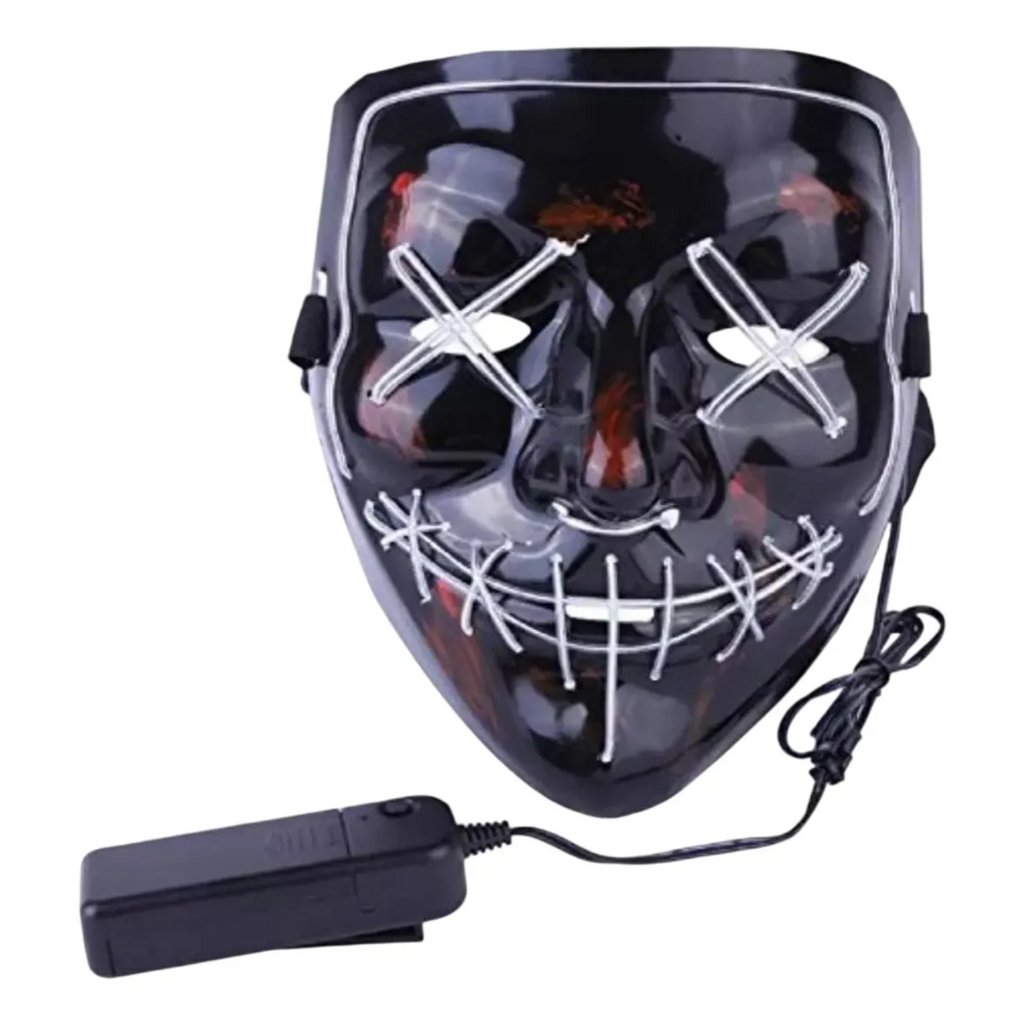 Mascara Luz Led La Purga Halloween